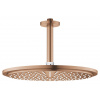 Grohe Rainshower Cosmopolitan - Hlavová sprcha 310, sprchové rameno 142 mm, 1 prúd, kefovaný Warm Sunset 26067DL0