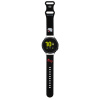 Hello Kitty - silikónový remienok s motívom Kitty hlavičky pre Samsung Watch 4 / 5, Huawei Watch GT 3 (42 mm) / GT 3 Pro (43 mm) – čierny KF2345697