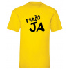 Prečo ja - Žltá , Pánske , XXL