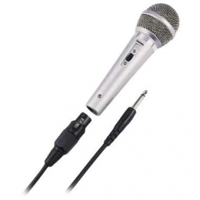 Dynamický mikrofón Hama Dm 40 strieborný 46040 Hama