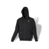 Black Cat Zipper Hoodie - L