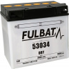 FULBAT batérie 12V, 53034, 30Ah, 300A, ľavá, konvenčné 186x130x171, FULBAT (vr. balenie elektrolytu)