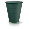 Prosperplast SMOOTH Sud na dažďovú vodu, 210l, zelený IDSM210