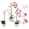 CHOMIK UMELÝ KVET - ORCHIDEA MIX 3 FARIEB 43 CM 1ks