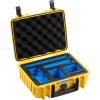 BW Outdoor Case Type 1000 for Insta360 X4 / Insta360 X5, yellow