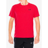 Tréningové tričko Under Armour Tech Textured S/S - racer red/black