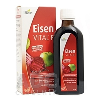 Anton Hűbner, GmbH & Co. KG Eisen VITAL F ovocný a bylinný extrakt 1x250 ml