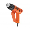 PIŠTOĽ TEPLOVZDUŠNÁ 2000W PLYNULÁ REGULÁCIA Black and Decker KX2001