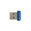 Verbatim Store 'n' Stay Nano USB kľúč 64 GB USB Typ-A 3.2 Gen 1 (3.1 Gen 1) Modrá (98711)
