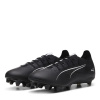 Puma Mens PUMA Ultra 5 Match Firm Ground Football Boots Black/White 11 (46)