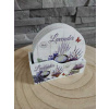 Podložka pod šálku - levanduľa