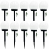 Solárne svietidlá - Solárna lampa poháňaná LED guľa 2 LED 10ks (Solárne svietidlá - Solárna lampa poháňaná LED guľa 2 LED 10ks)