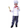 _Ostatní 1_ KARNEVAL Šaty kuchař vel.S (110-120 cm) 4-6 let *KOSTÝM*