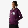 THE NORTH FACE W LIGHT DREW PEAK HOODIE-EU BLACK CURRAN S