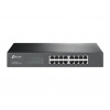 TP-LINK TL-SG1016D 16-Port Gigabit Switch, 16 Gigabit RJ45 Ports, 1U 13-inch Rack-mountable Steel Case