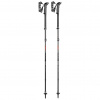 Trekingové palice Leki Makalu FX Carbon AS light antracitovo-jasne červeno-čierne 110-130 cm
