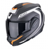 Prilba Scorpion EXO-TECH EVO Carbon Cosy 2025 Matt Black Orange - M