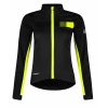 Bunda FORCE FROST LADY softshell, čierno-fluo S