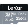 Lexar microSDXC 256GB 1066x Professional Class 10 UHS-I U3 A2 (V30) LMS1066256G-BNANG