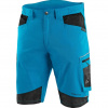 CANIS Pánske kraťasy CXS SOLIS FLEX, modro-čierne, Varianta modro-čierna, Veľkosť 60
