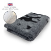 DRYBED Premium Vet Bed Pudel šedý tricolor 150 x 100 cm