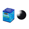 REVELL AQUA 07 čierna lesklá akrylová modelárska farba (RAL9005), 18ml (REVELL 36107 BLACK GLOSS 18ml 0,61fl oz AQUA ACRYL COLOR)