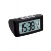 TFA Dostmann TFA - Digitálny rádiovo riadený budík SIESTA 60.2532.01 - čierny
