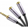 Kábel SOUNIX Aux cable minijack 3,5 mm - minijack 3,5 mm, dĺžka 0,15 m