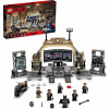 LEGO 76183 DC Batman Batcave: Súboj s Riddlerom, sada superhrdinov s hračkárskou motorkou pre deti od 8 rokov, s figúrkami Catwoman a AlfČervenáa
