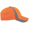 ARDON ARDON H6056 Čiapka so šiltom hi-viz s reflex. pruhom TWINKLE oranžová