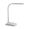 Stolná LED lampa MAULpearly - stmievateľná, strieborná