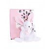Doudou et Compagnie Paris Doudou Dárková krabička růžová mini králíček 17 cm