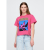 GAP Tričko Nirvana Ružová XXS Ružová Ružová