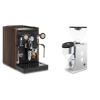 Biepi Sara PID, black/wood + Rocket Espresso FAUSTINO 3.1, white