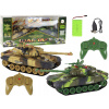 Sada bojových tankov na diaľkové ovládanie Tank War Tank RC Bitka