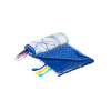 TEGA BABY Deka do kočíka 75x100 Zajačik, navy, 5907996441006
