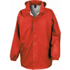 RESULT R 206X / Unisex vetrovka s kapucňou - red M