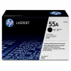 Toner HP č.55A - CE255A (Černý - black) - Originál. Životnost je cca 6000 stran A4.