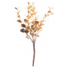 Vetvička MagicHome Vianoce, eukalyptus, zlatá, 15 cm
