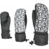 Detské páperové palčiaky Level Rainbow Down JR Mitt - PK White 4