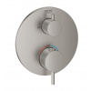 GROHE ATRIO Termostatická sprch-vaň. batéria podomietk.,2cest.prepínač,Supersteel 24138DC3 GRO 24138DC3