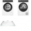 Set výrobkov Bosch WGH24400BY + WQH245B6BY + WTZ27500 biely