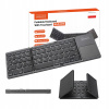 Mini bezdrôtová klávesnica Bluetooth skladacia do tabletu Touchpad USB-C
