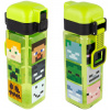 STOR Fľaša na pitie Minecraft s bezpečnostním uzávěrem 550ml