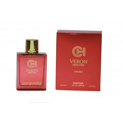 Chatler Veron Hero Fire, Parfémovaná voda 100ml (Alternatíva vône Versace Eros Flame) pre mužov