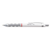 Guľôčkové pero, 0,8 mm, stláčací mechanizmus, biele telo, ROTRING Tikky, modrá