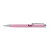 Guľôčkové pero, Crystals from SWAROVSKI, ružové, v strede plnené 14 cm pink kriľtáľmi