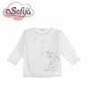Kojenecka košieľka - Detská bunda 62 biela (Sofija t -shirt s dlhým rukávom tutuś baby 62)