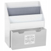 Atmosphera Créateur d'intérieur® Knižnica so zásuvným boxom, Sivá