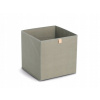 KRABIČKA ORGANIZER DO SKRINE 32x32x32 KHAKI ŠTVORCOVÁ NA SKLADOVANIE